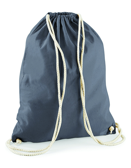 Baumwollrucksack mit Kordelzug in 29 Farben   